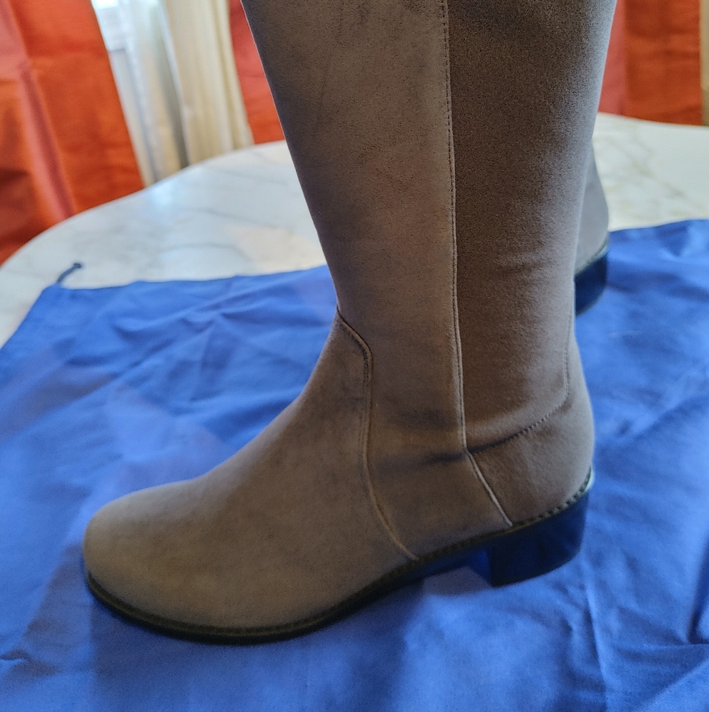 Stuart Weitzman 5050 Grey Suede